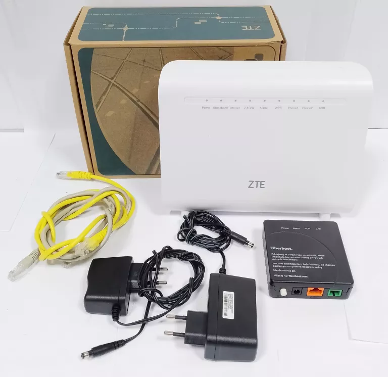 ROUTER ZTE ZXHN H298Q KOMPLET