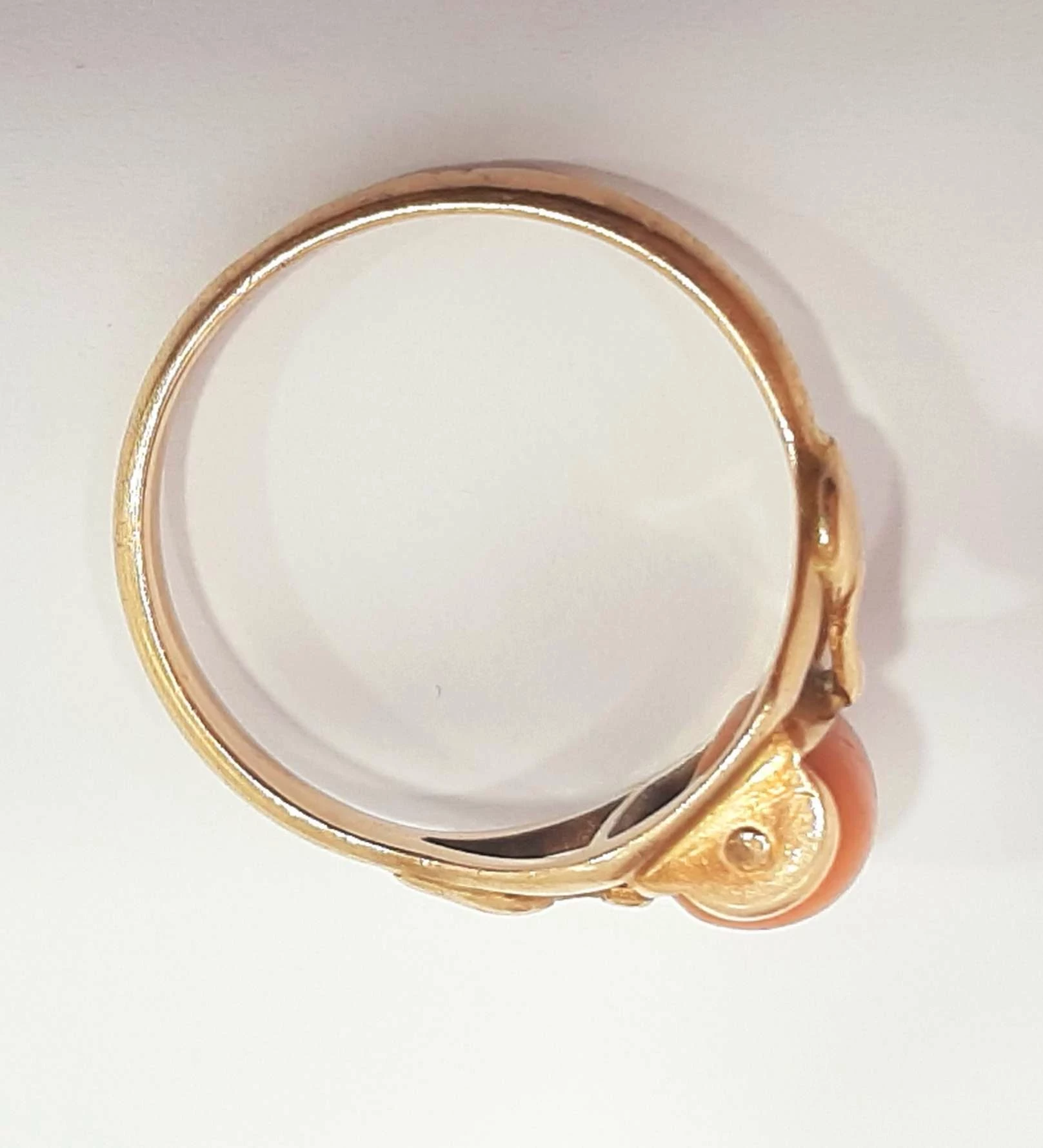 zloty-pierscionek-z-koralem-299-gram-pr585-rozmiar-17-rodzaj-2205-2