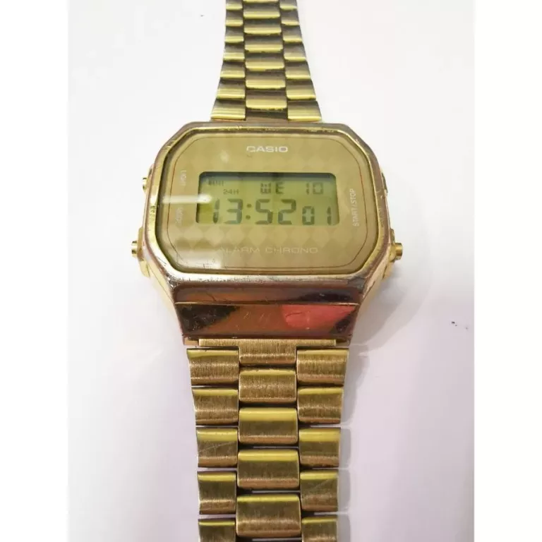 ZEGAREK CASIO VINTAGE GOLD A168WG-9BWEF