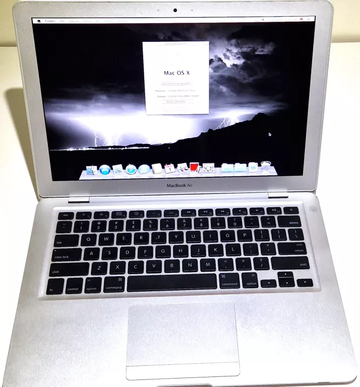 LAPTOP MACBOOK AIR A1237 2/80GB