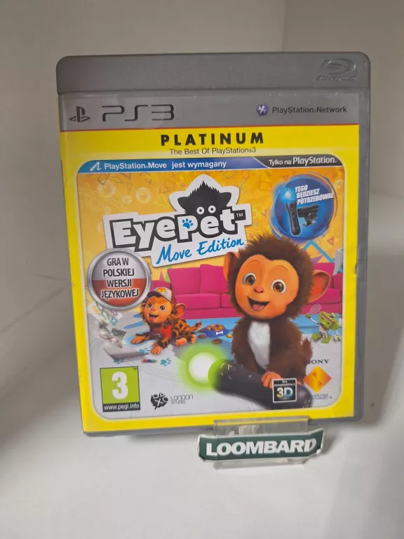 GRA PS3 EYEPET MOVE EDITION