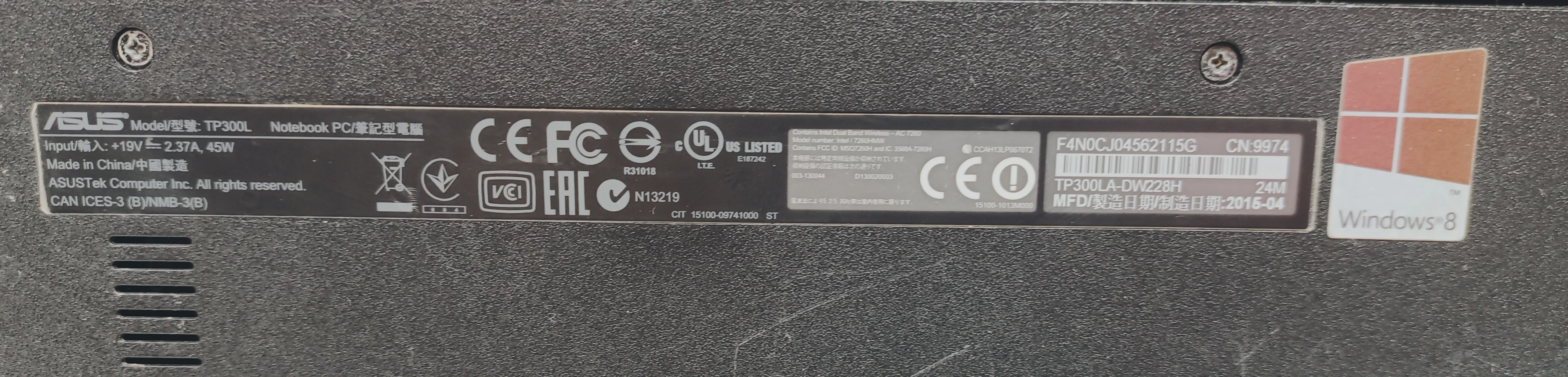 laptop-asus-tp300l-zasilacz-rodzaj-karty-graficznej-grafika-zintegrowana