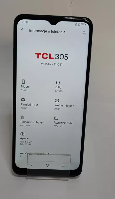 TELEFON TCL 305I 2/32GB