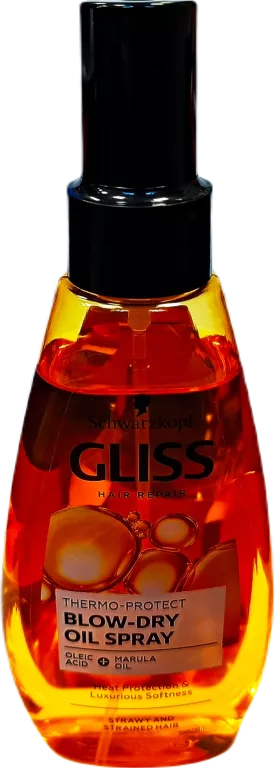 SCHWARZKOPF HAIR REPAIR OLEJEK TERMOOCHRONNY DO WŁOSÓW GLISS KUR 150ML