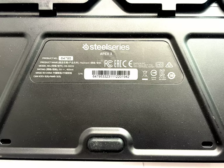 KLAWIATURA STEELSERIES S APEX 3 + PUD