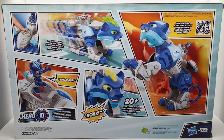 PIDŻAMERSI PJ MASKS RYCZĄCY WALECZNY KOT DŹWIĘK ŚWIATŁO HASBRO F5202