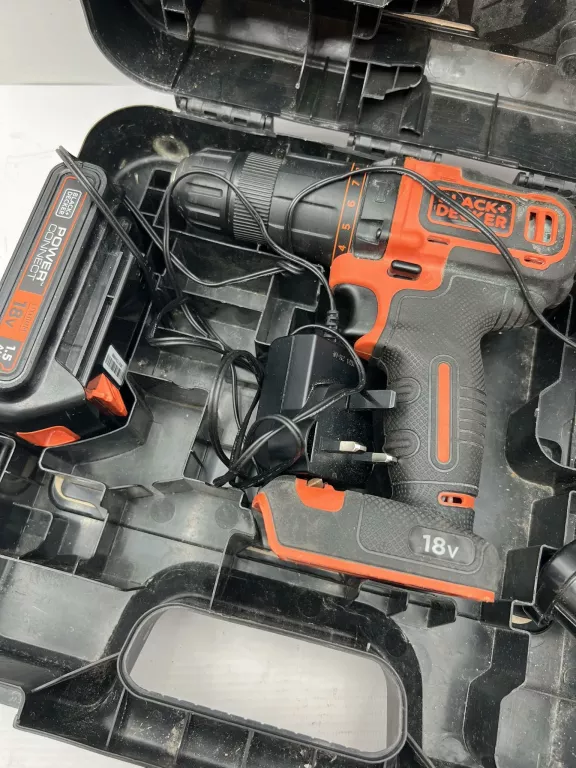 WKRĘTARKA BLAC DECKER BCD700S1K KOMPLET