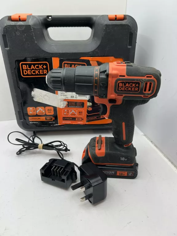WKRĘTARKA BLAC DECKER BCD700S1K KOMPLET