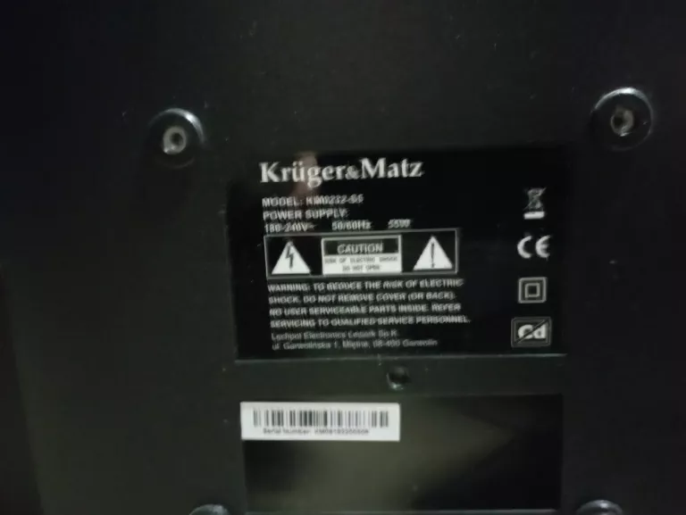 TELEWIZOR KRUGER & MATZ KM0232S5