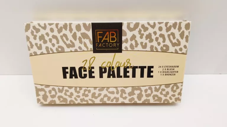 PALETA CIENI DO MAKIJAŻU FAB FACTORY