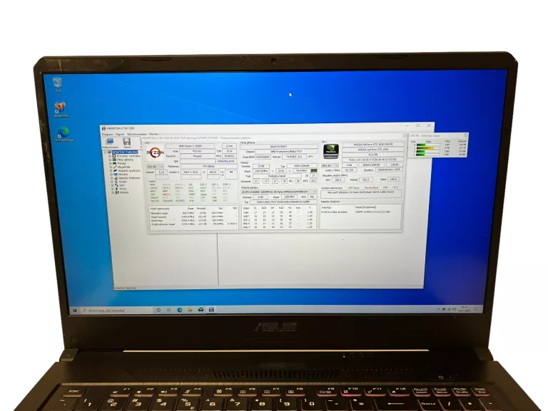 LAPTOP ASUS TUF FX705D NIE DZIAŁA KLAWIATURA