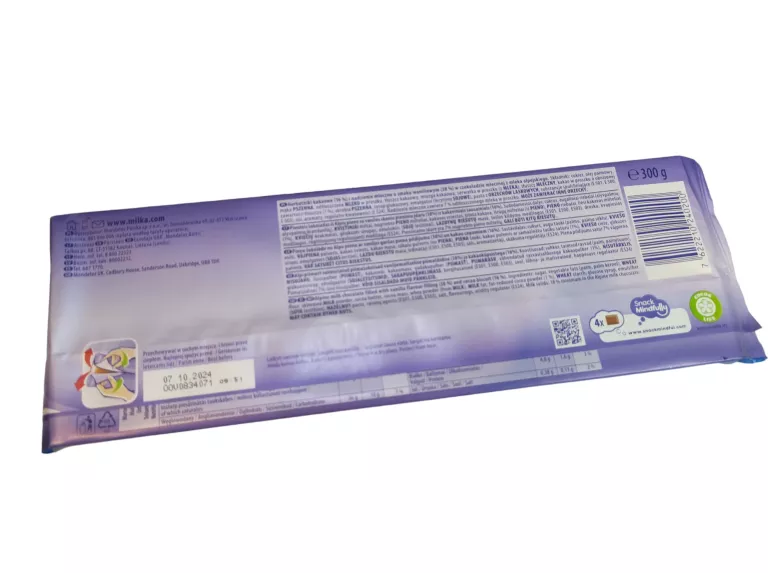 CZEKOLADA MLECZNA MILKA 300 G OREO