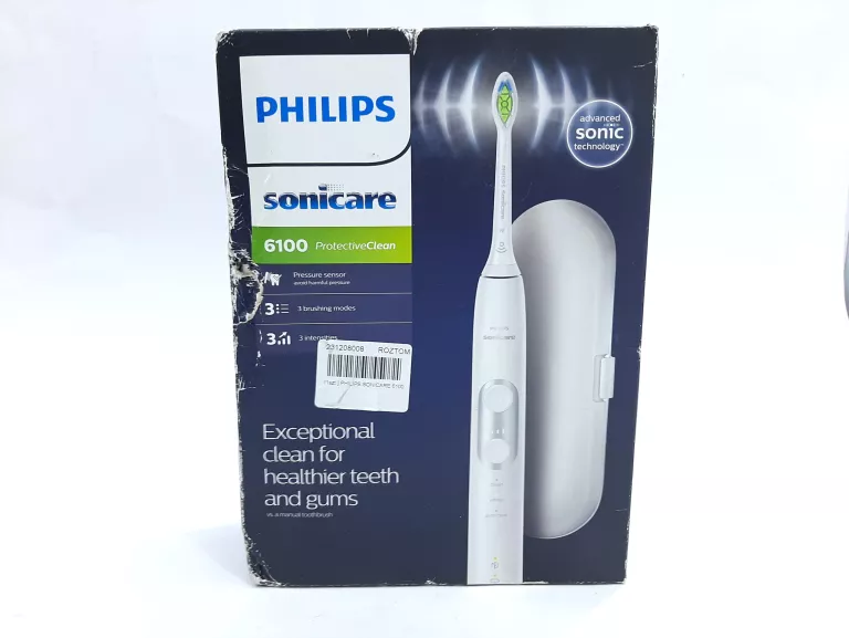 SZCZOTECZKA PHILIPS SONICARE 6100 HX6877/28 BIAŁA