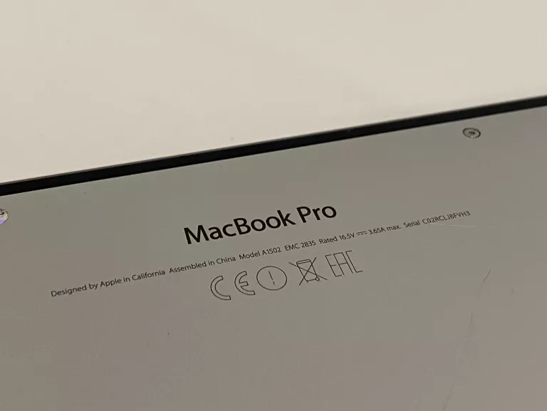 LAPTOP MACBOOK PRO 13 2015 INTELCORE 5 8GB/128GB Z ETUI I ZASILACZEM