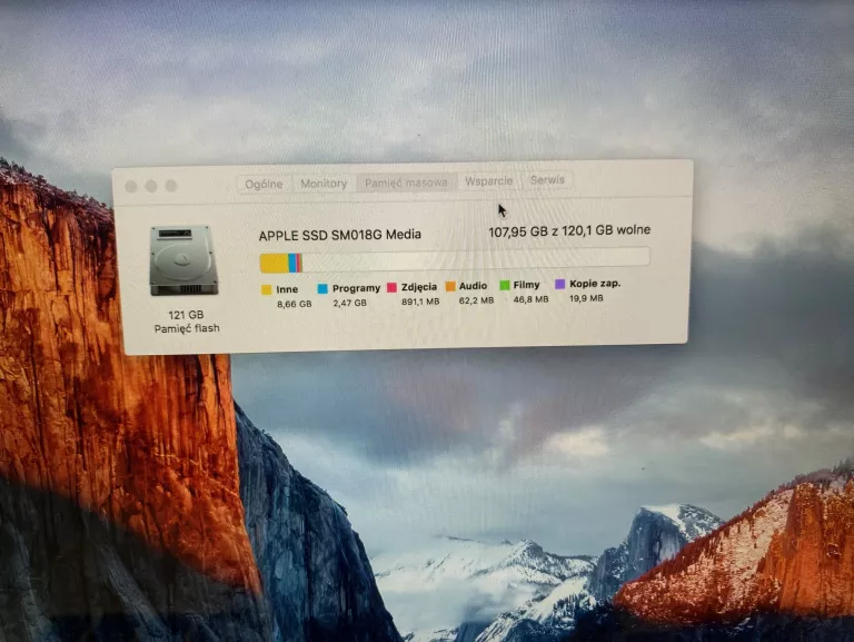 LAPTOP MACBOOK PRO 13 2015 INTELCORE 5 8GB/128GB Z ETUI I ZASILACZEM