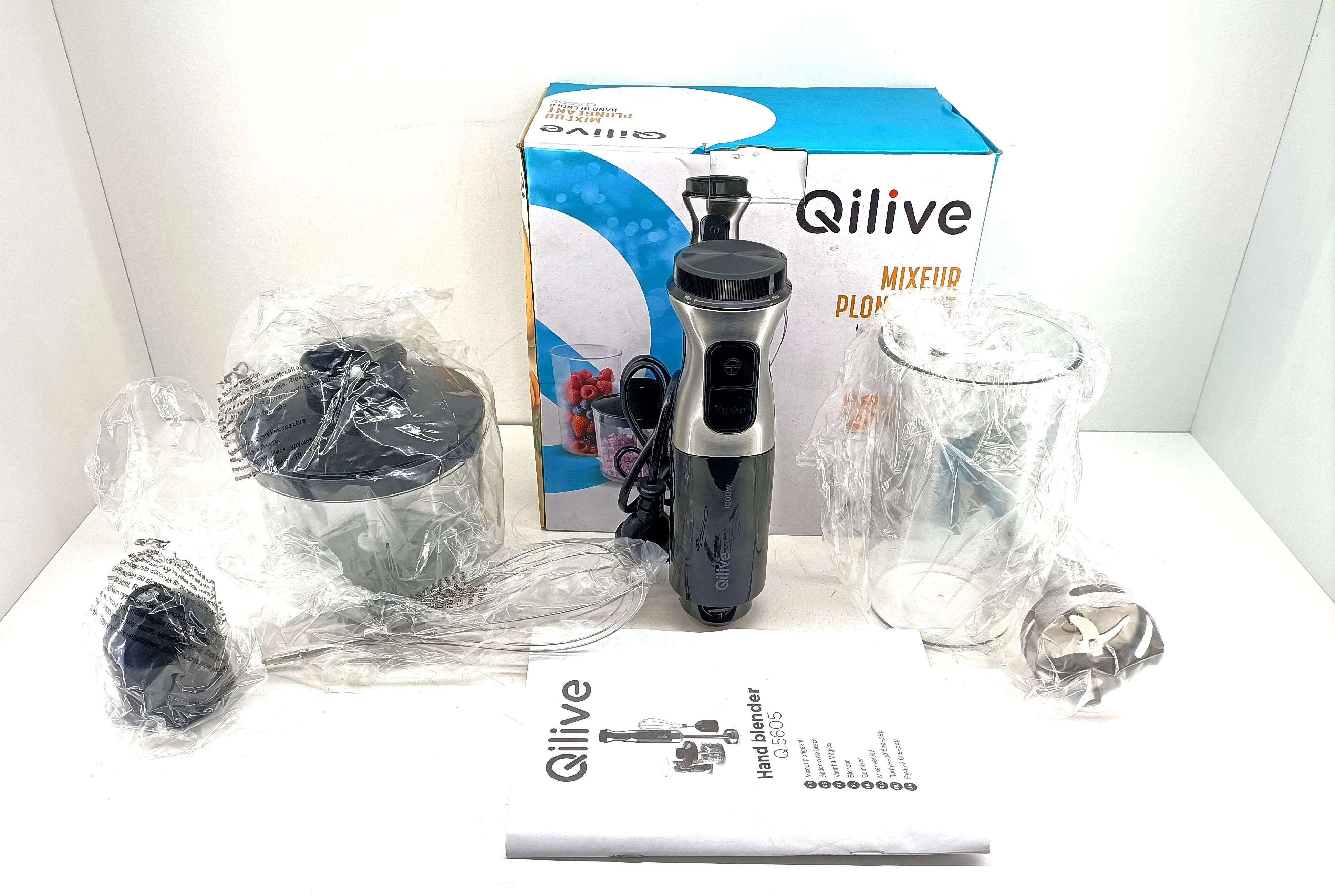 QILIVE Mixeur Q.5605 - Noir pas cher 