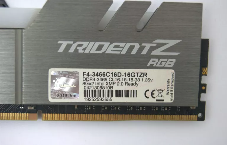 KOŚĆ RAM G.SKILL TRIDENT Z RGB 8GB DDR4