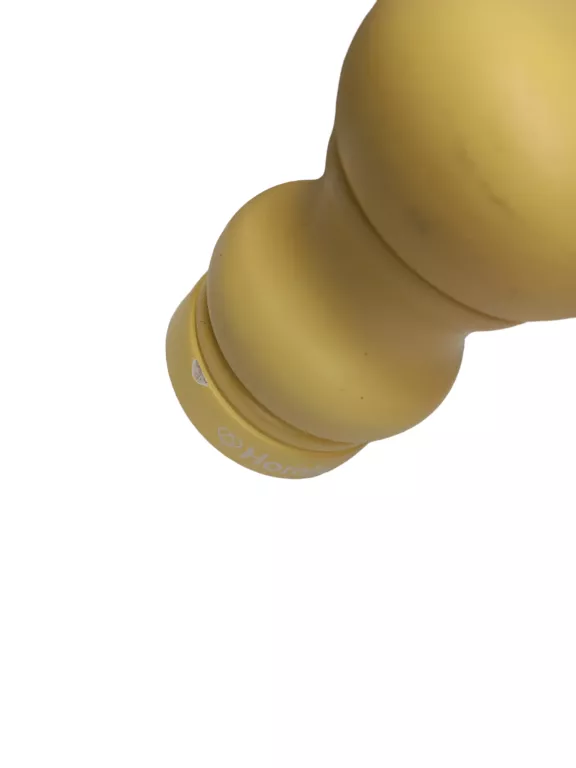 MŁYNEK DREWNIANY DO PIEPRZU SOLI RUBBY 10 CM HOMLA ŻÓŁTY