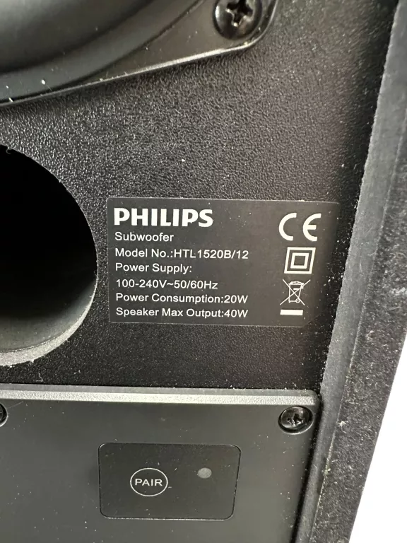 SOUNDBAR PHILIPS HTL1520B/12