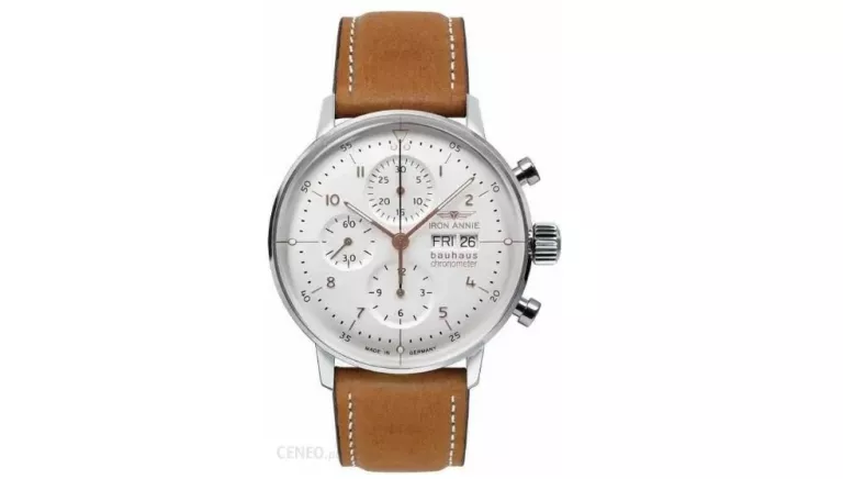 ZEGAREK IRON ANNIE BAUHAUS AUTOMATIC CHRONO VALJOUX IA-5018-4