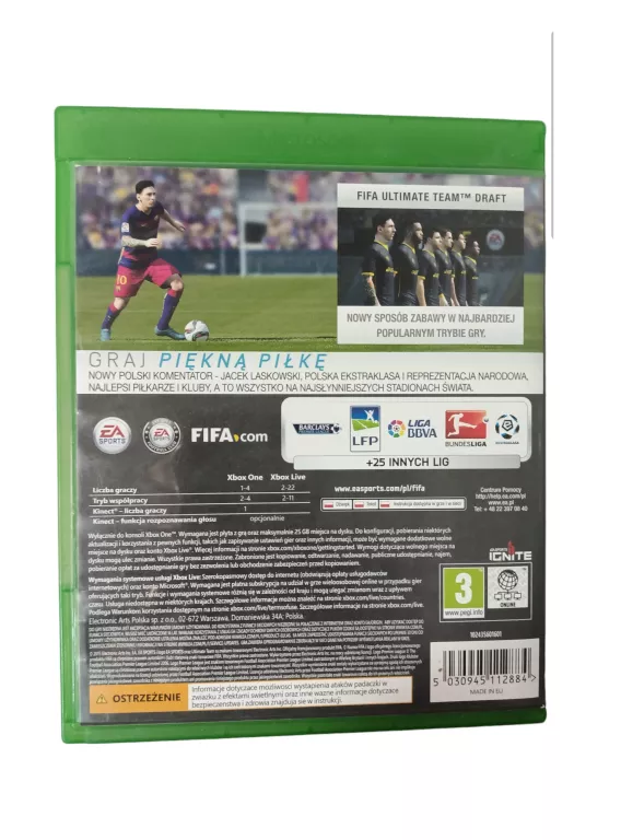GRA FIFA16 XBOX ONE XONE