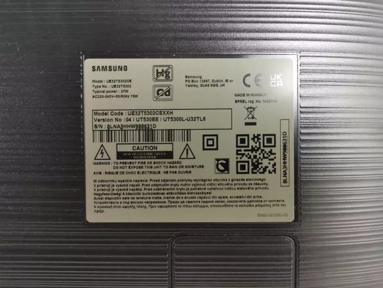 TELEWIZOR LED SAMSUNG UE32T5302CE 32" FULL HD