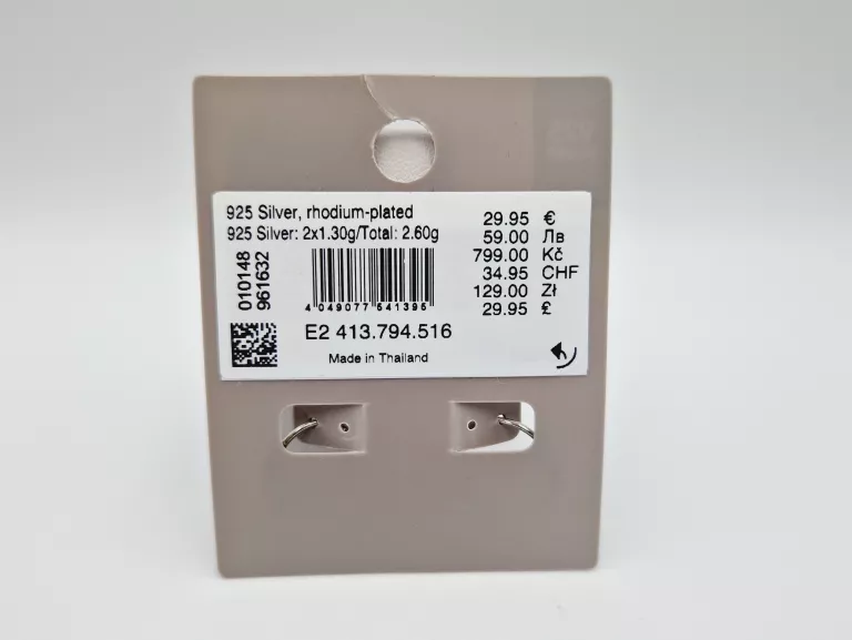 SREBRNE KOLCZYKI BIJOU KÓŁKA 925 2,60 G