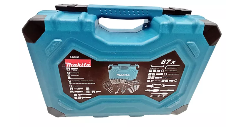 ZESTAW NARZĘDZI MAKITA E-08458 87 ELEMENTÓW + WALIZKA