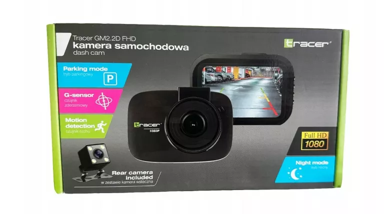 KAMERKA SAMOCHODOWA TRACER GM2.2D FHD