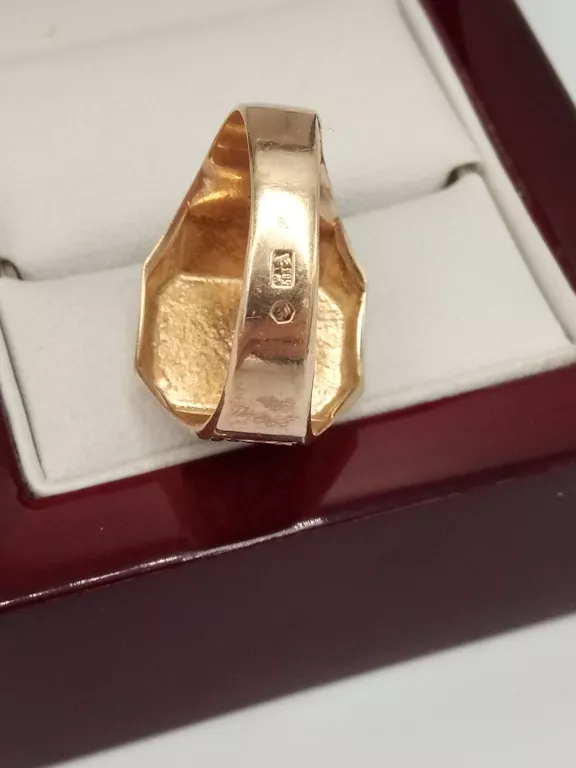 CIEKAWY ZŁOTY SYGNET 585 14 8,08G R23