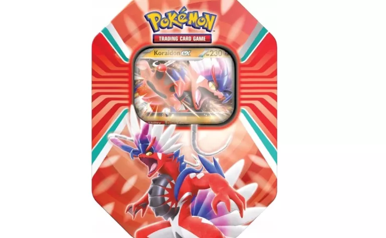 POKEMON PALDEA LEGENDS TIN KORAIDON EX