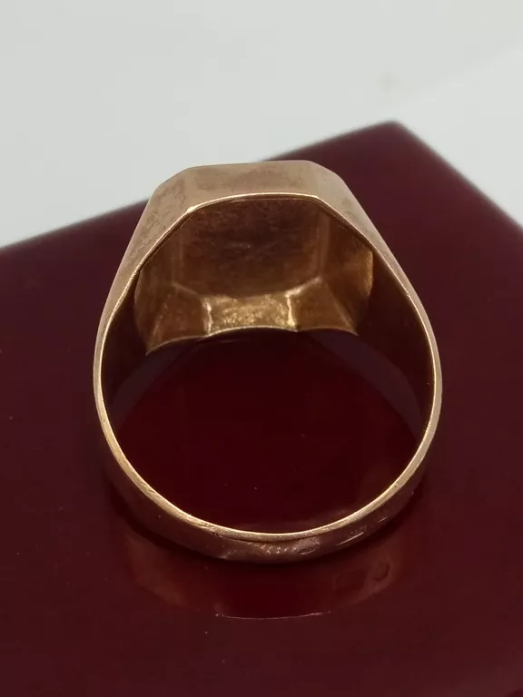 CIEKAWY ZŁOTY SYGNET 585 14 8,08G R23