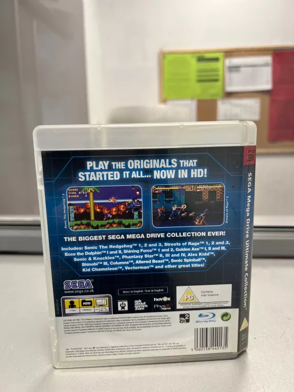 SEGA MEGA DRIVE ULTIMATE COLLECTION PS3