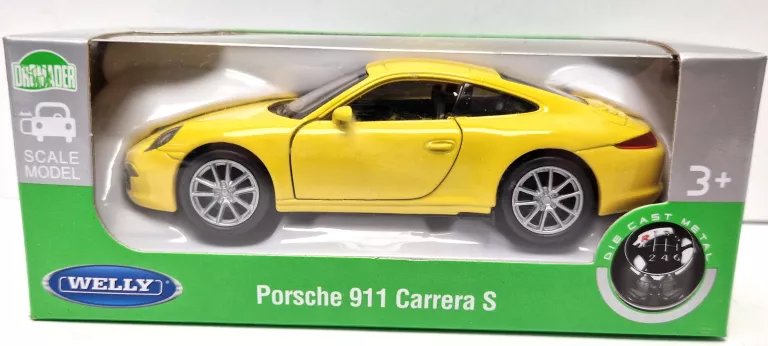 SAMOCHODZIK WELLY NEX PORSHE 911 CARRERA S
