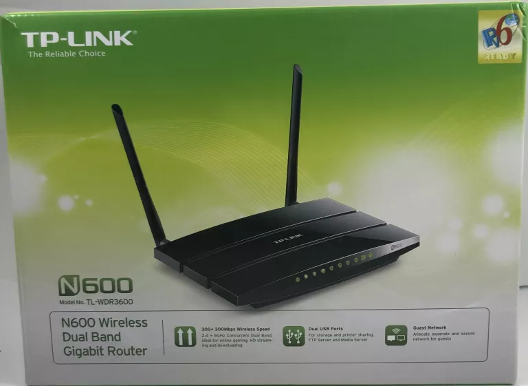 ROUTER TP LINK N600 TL-WDR3600