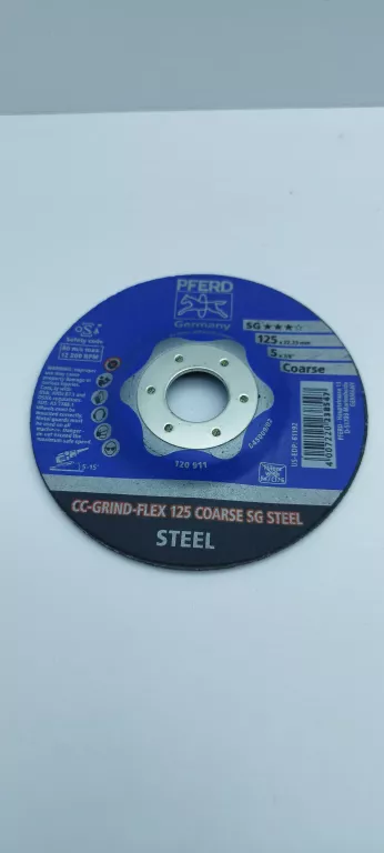 PFERD TARCZA 125 CC GRIND-FLEX STEEL FINE