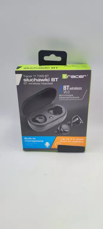SŁUCHAWKI BEZPRZEWODOWE TRACER T1 TWS SPRAWNE POLECAM!