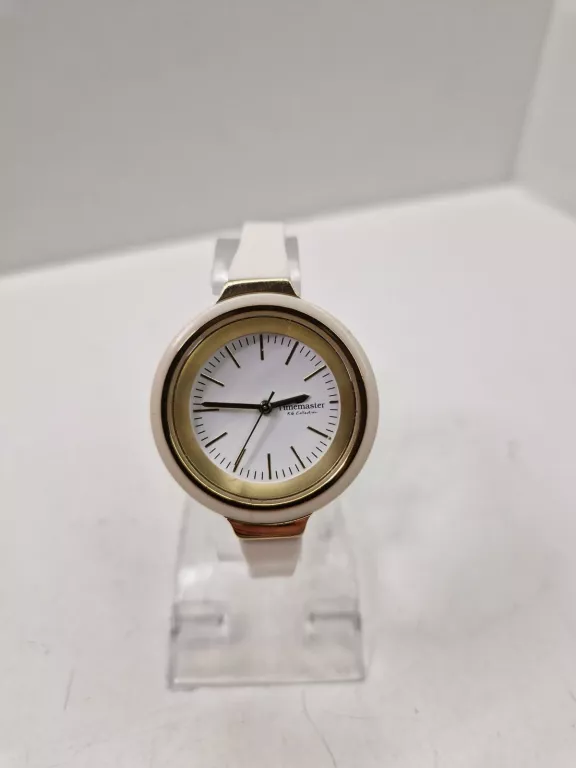 ZEGAREK TIMEMASTER BIAŁY PASEK 128-172