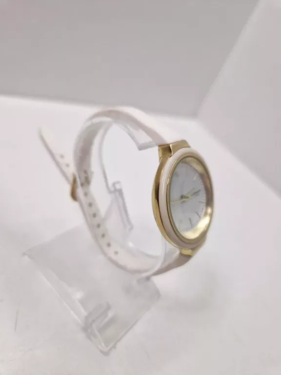 ZEGAREK TIMEMASTER BIAŁY PASEK 128-172