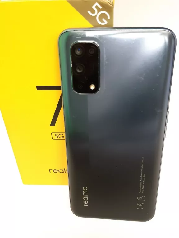 TELEFON REALME 7 5G 6GB/128GB RMX2111 BALTIC BLUE KOMPLET