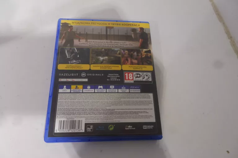 GRA NA PS4 A WAY OUT