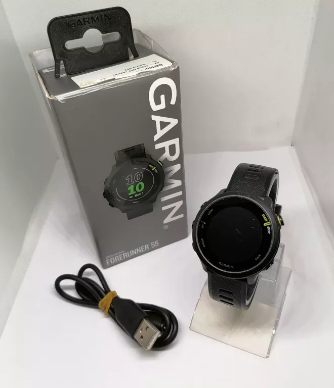 SMARTWATCH GARMIN FORERUNNER 55 ZESTAW