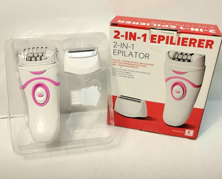 DEPILATOR NN-EP-01 2 IN 1 EPILIERER KOMPLET