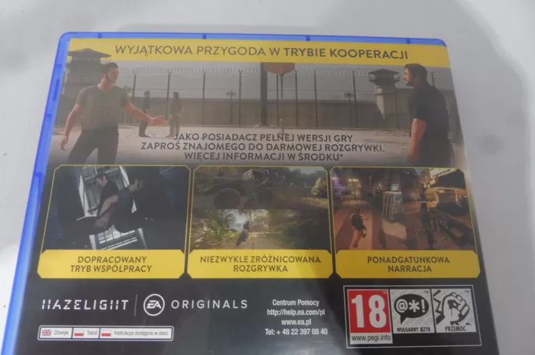 GRA NA PS4 A WAY OUT