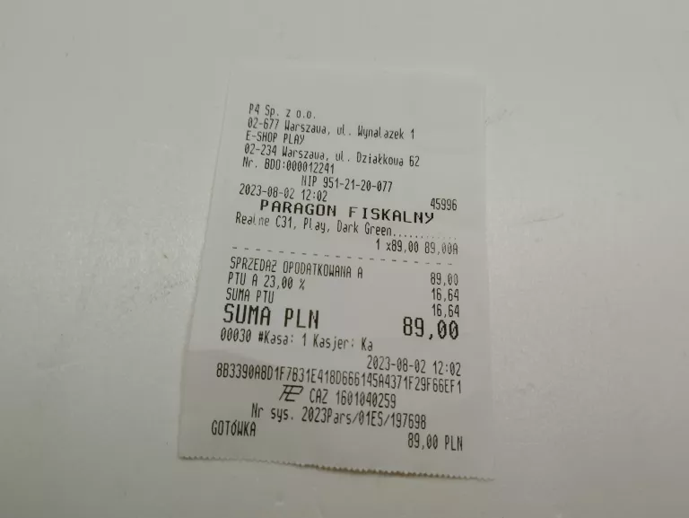 TELEFON REALME C31 PUDEŁKO