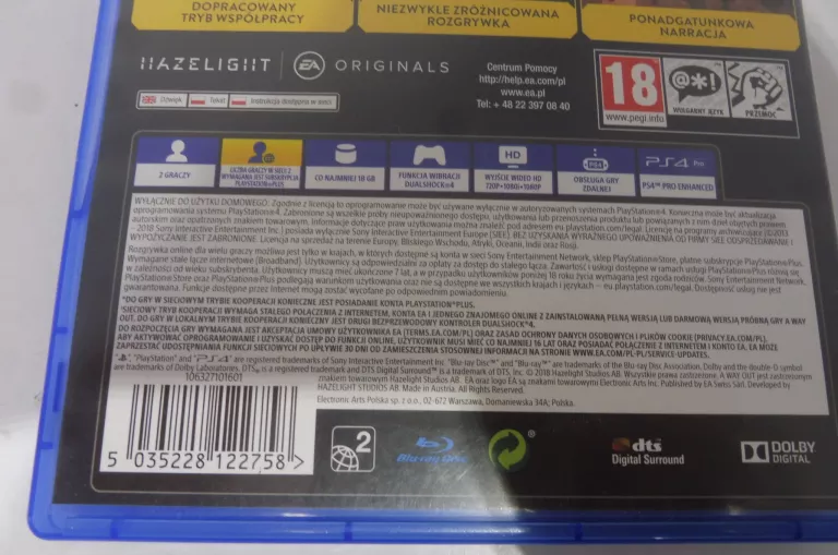 GRA NA PS4 A WAY OUT