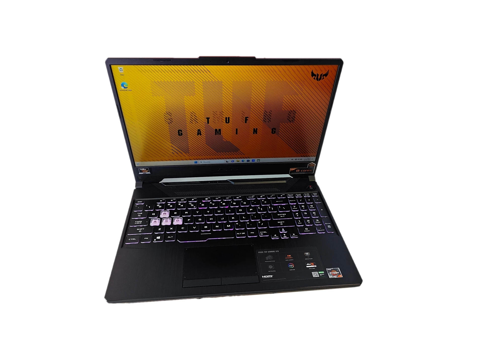 LAPTOP ASUS FA506 TUF GAMINGOWY 16GB 512GB AMD RYZEN 7 GTX 1650 TI W11 Loombard.pl
