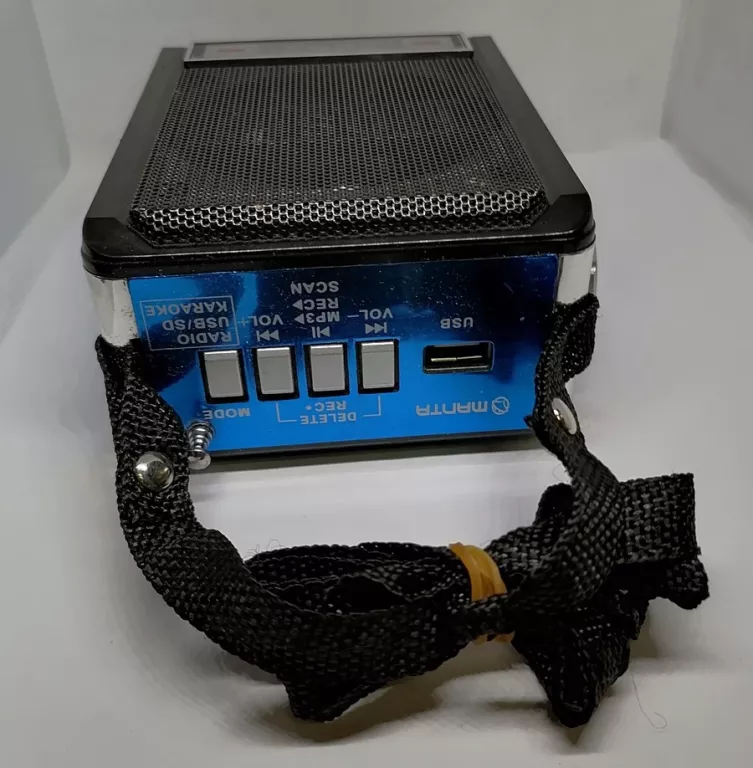 RADIO MANTA RDI102! USB! SD! LAMPKA LED!