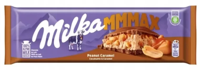 CZEKOLADA MLECZNA MILKA PEANUT CARAMEL 276 G
