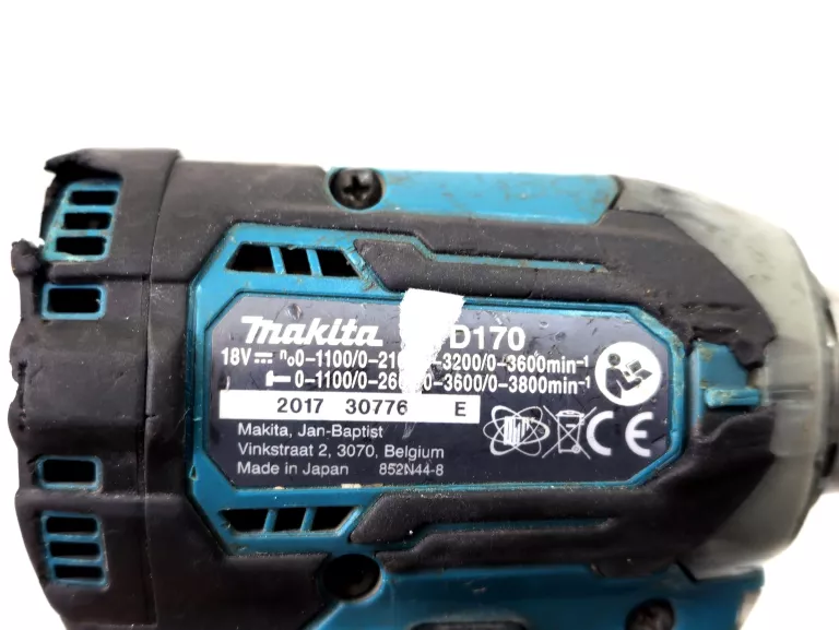 ZAKRĘTARKA UDAROWA MAKITA DTD170